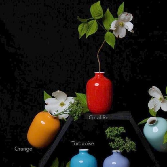 Middle Kingdom Mini Plum Vase - NIB - Picture 8 of 8